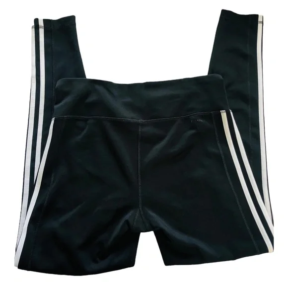 ADIDAS CLIMALITE Women's Leggings Yoga Pants / High Waist /Black/ Size L. - Picture 5 of 8